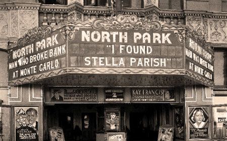 Entrance of North Park Theatre