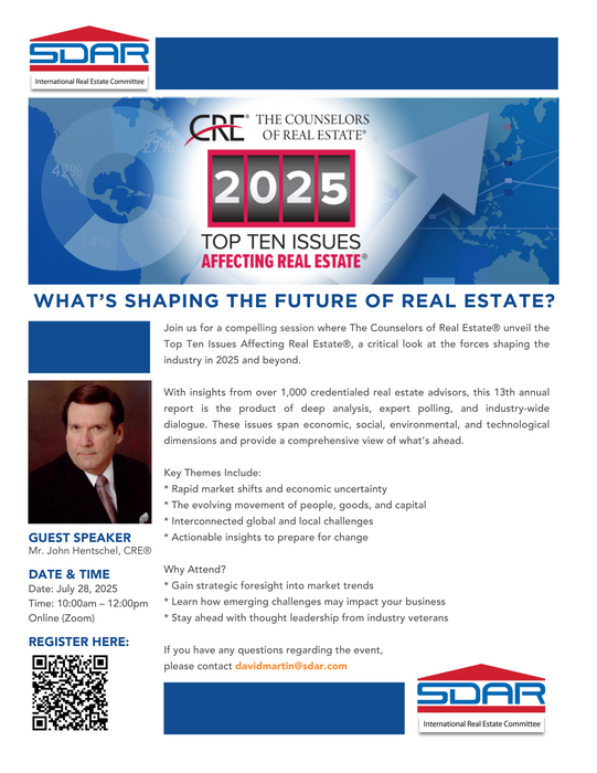 Top Ten Issues Affecting Real Estate